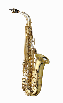 Alto Saxophone WO Series - Elite Model Sterling Silver Neck/Body, Brass Bell/Bow - Clear-Lac. Finish